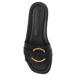 DAMES Moncler Bell Glad Leren Sandalen