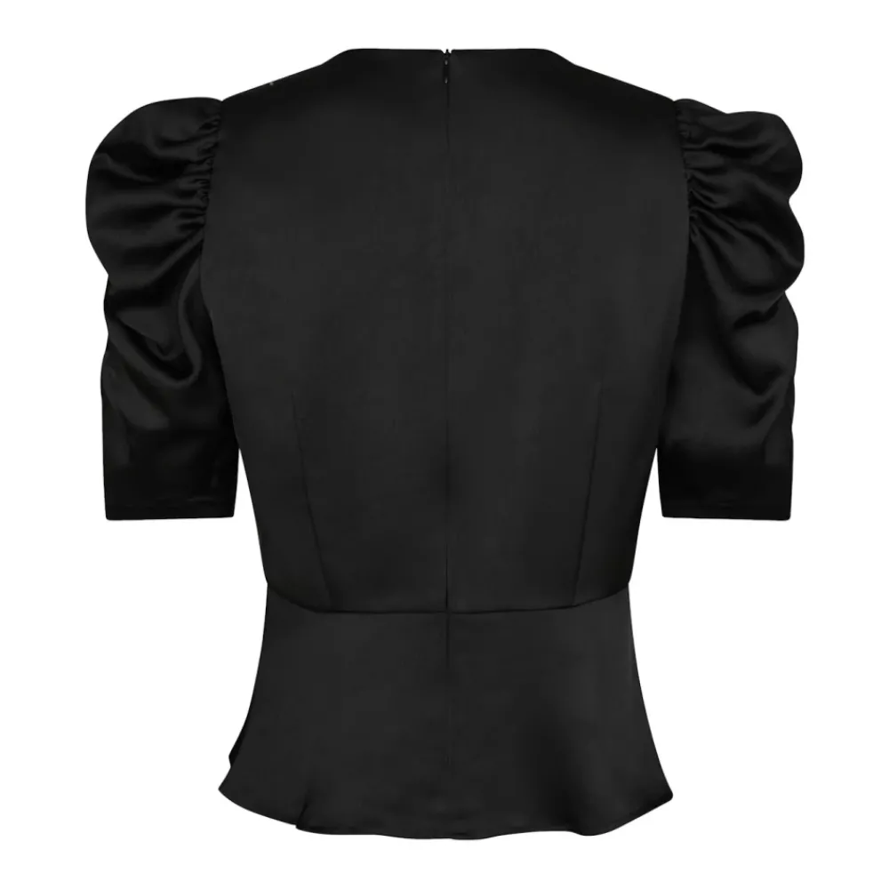 DAMES Neo Noir Benua Heavy Sateen Blouse