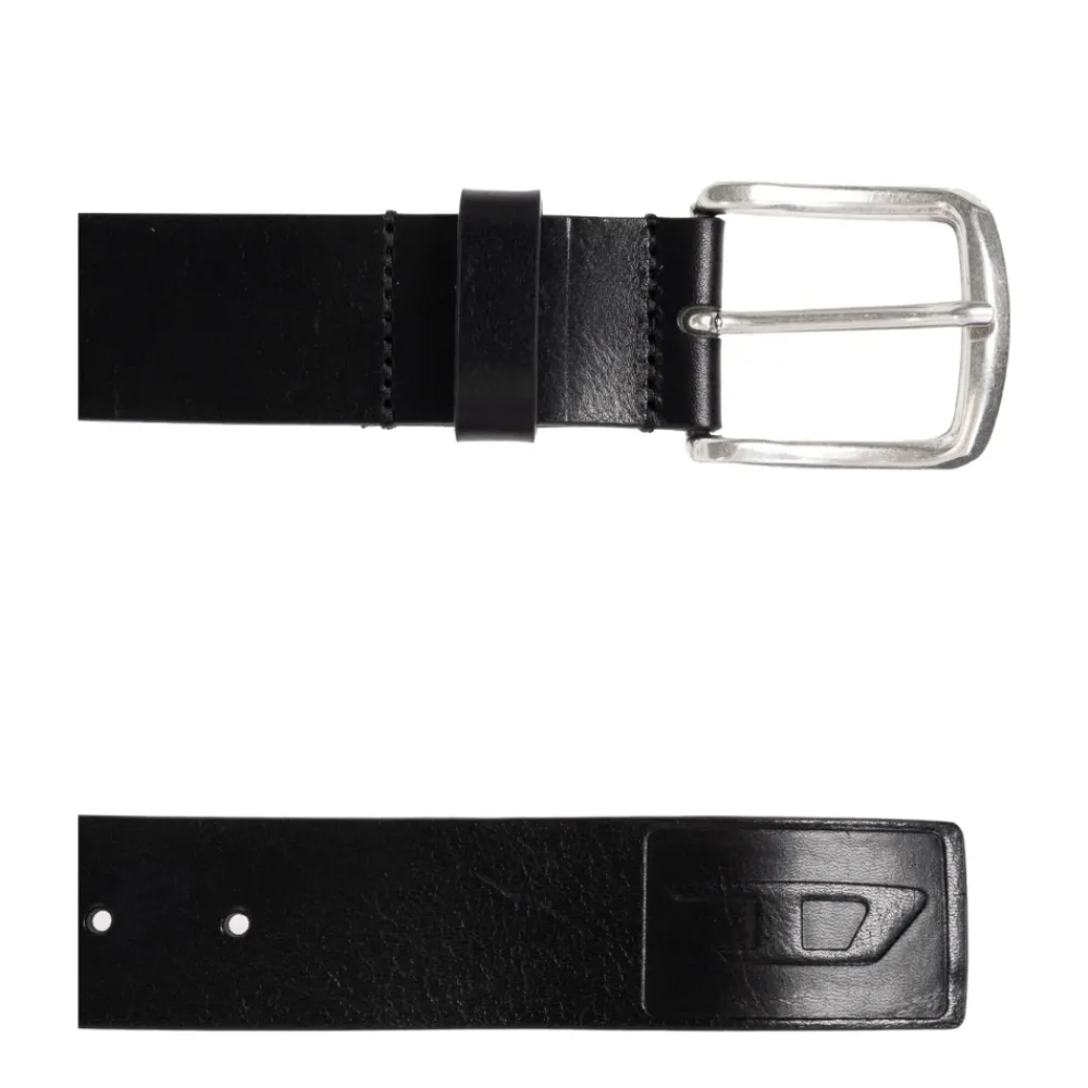 Heren Diesel B-Flag-D Embossed Belt