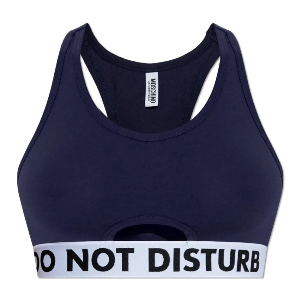 Moschino Sport Bh'S & Ondergoed|Sportshirts^BH met logo