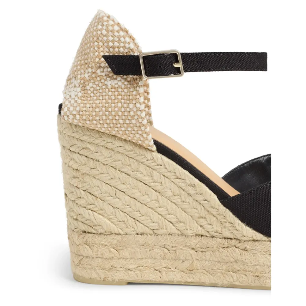 DAMES Castañer BIANCA/8ED/001 11 cm Wedges