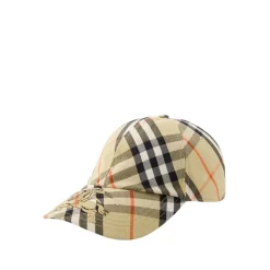 Heren Burberry Bias Check Cap