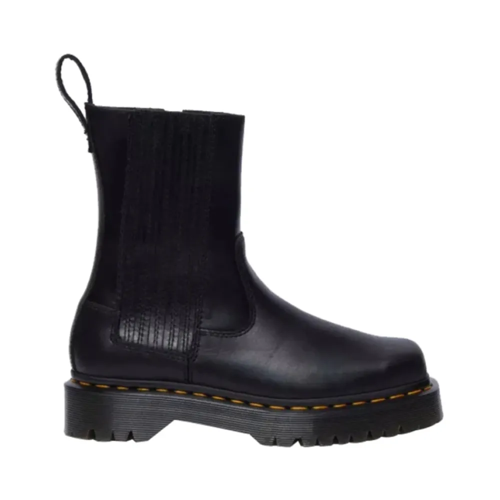 DAMES Dr. Martens Bikerlaarzen met metalen details