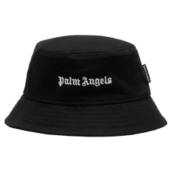Palm Angels Black Off Bucket Hat