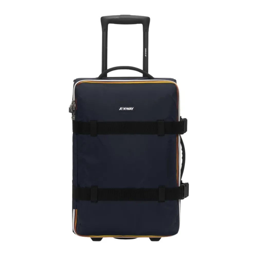 Heren K-Way Tassen^Diepte/Zwart Puur Trolley