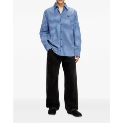 Heren Diesel Overhemden^Geruite Overhemd AW25 Stijlvol Patroon