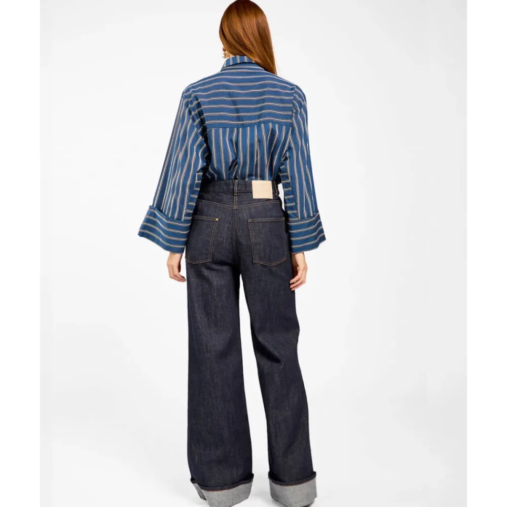 DAMES Aaiko Blouses^Gestreepte Blouse Lange Mouw Elda