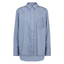 DAMES Co'Couture Gestreepte Overhemdblouse