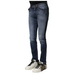 Heren Dolce & Gabbana Gewassen Slim Fit Denim Jeans