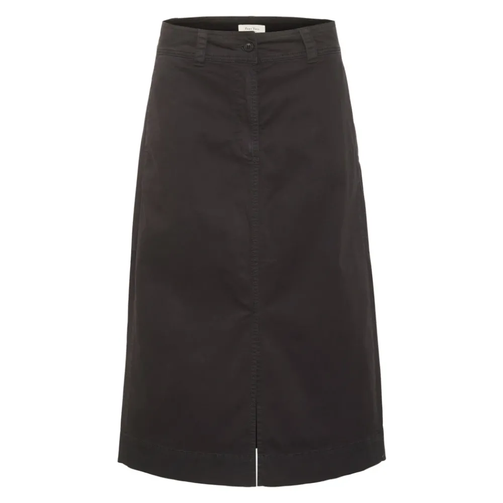 DAMES Part Two Rokken^Blauw Grafiet Rok A-lijn Stijl