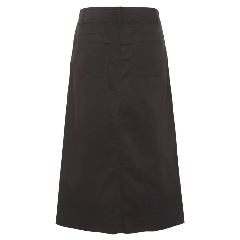 DAMES Part Two Rokken^Blauw Grafiet Rok A-lijn Stijl