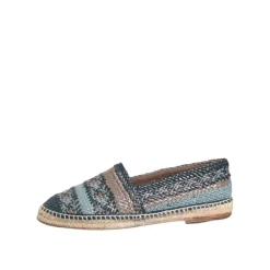 Heren Dolce & Gabbana Espadrilles^Grijs Geweven Leren Espadrilles