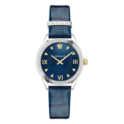 DAMES Versace Leren Horloge HELLENYIUM Model