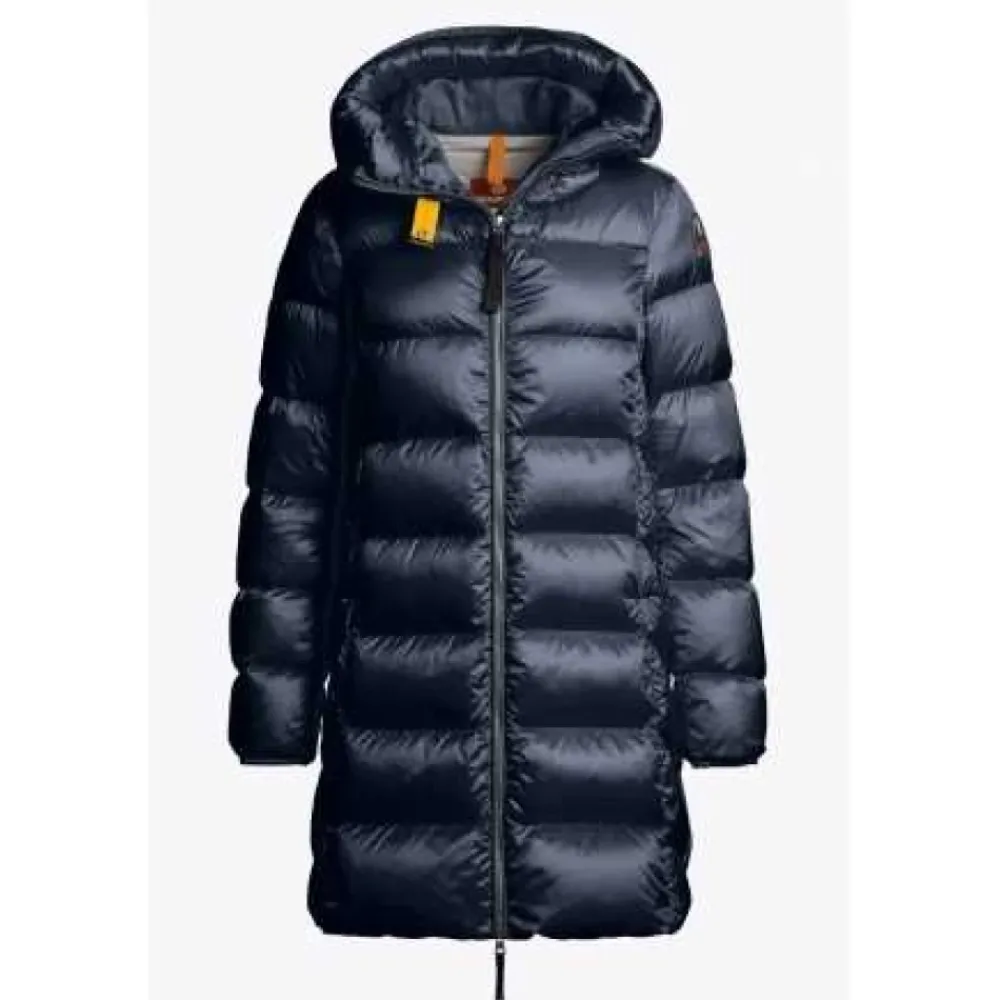 DAMES Parajumpers Jassen^Navy Marion Lange Pufferjas