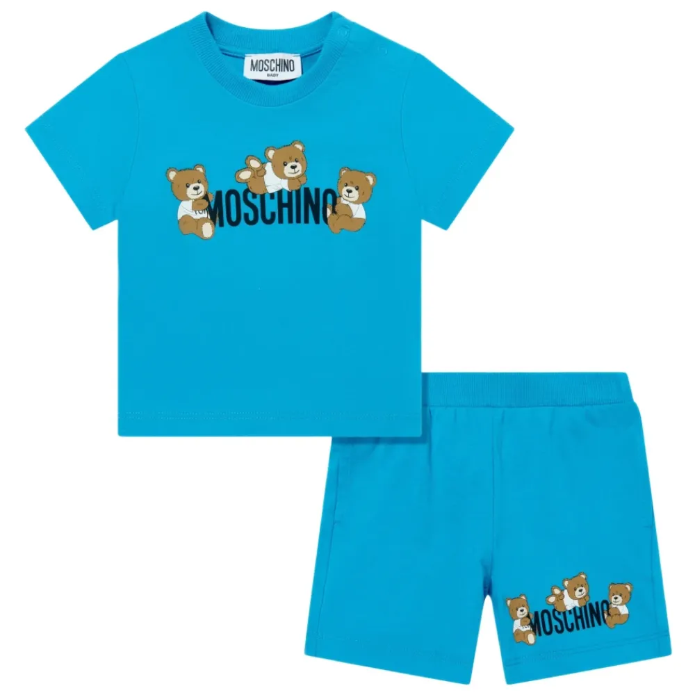 Moschino Teddybeer Logo Short Set