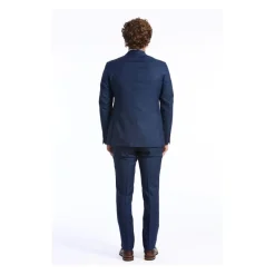 Heren Baldinini Kostuums^Wol Slim Fit Pak