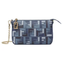 DAMES Fendi e Baguette Pouch met FF Motief
