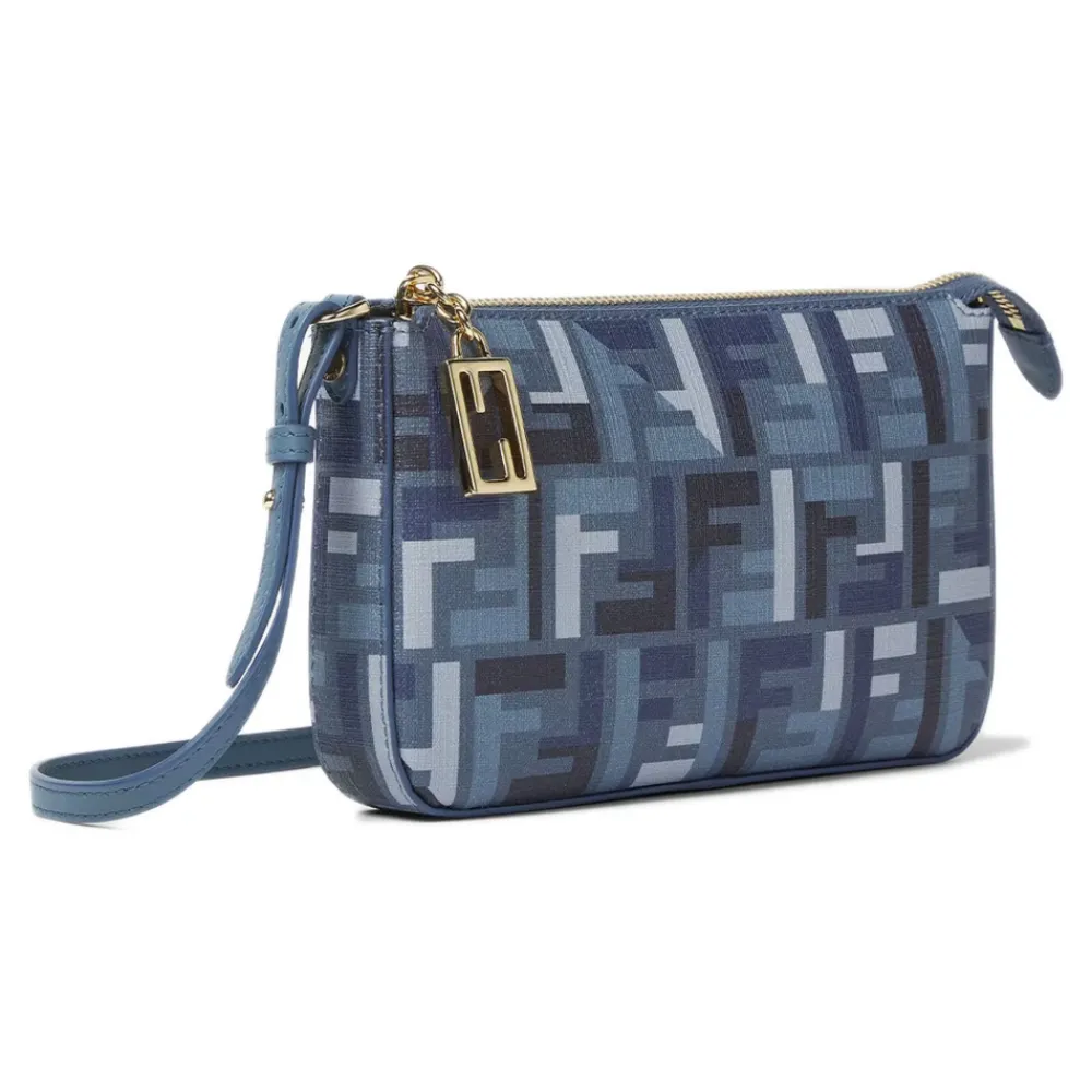 DAMES Fendi e Baguette Pouch met FF Motief