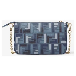 DAMES Fendi e Baguette Pouch met FF Motief