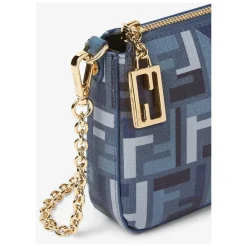 DAMES Fendi e Baguette Pouch met FF Motief