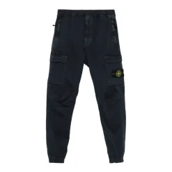 Heren Stone Island Broeken^e Cargo Broek met Ritszakken