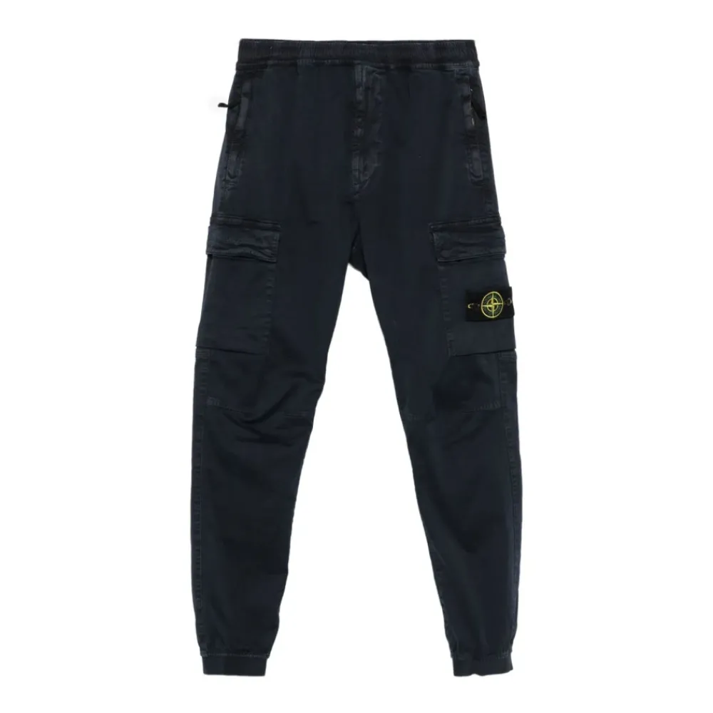 Heren Stone Island Broeken^e Cargo Broek met Ritszakken