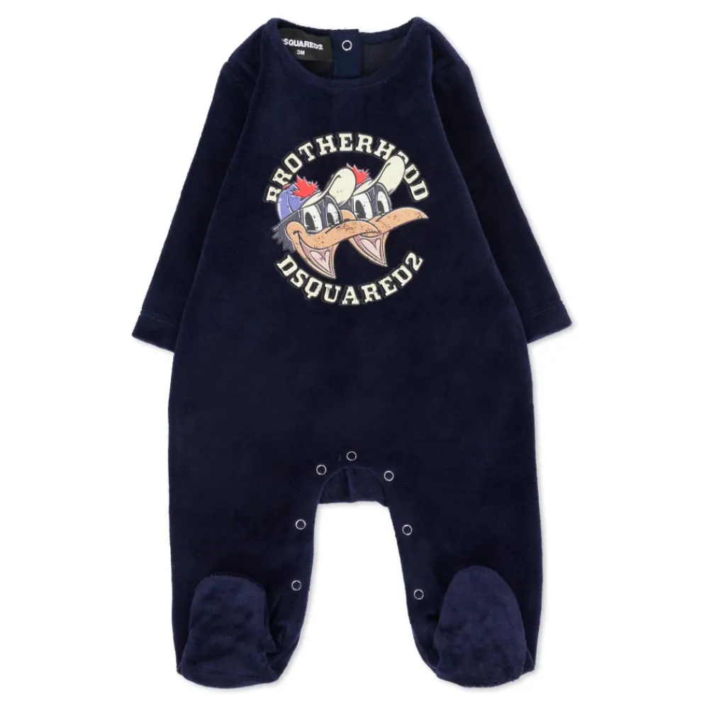 Dsquared2 Bodysuits & Sets^e Chenille Eend Print Rompers