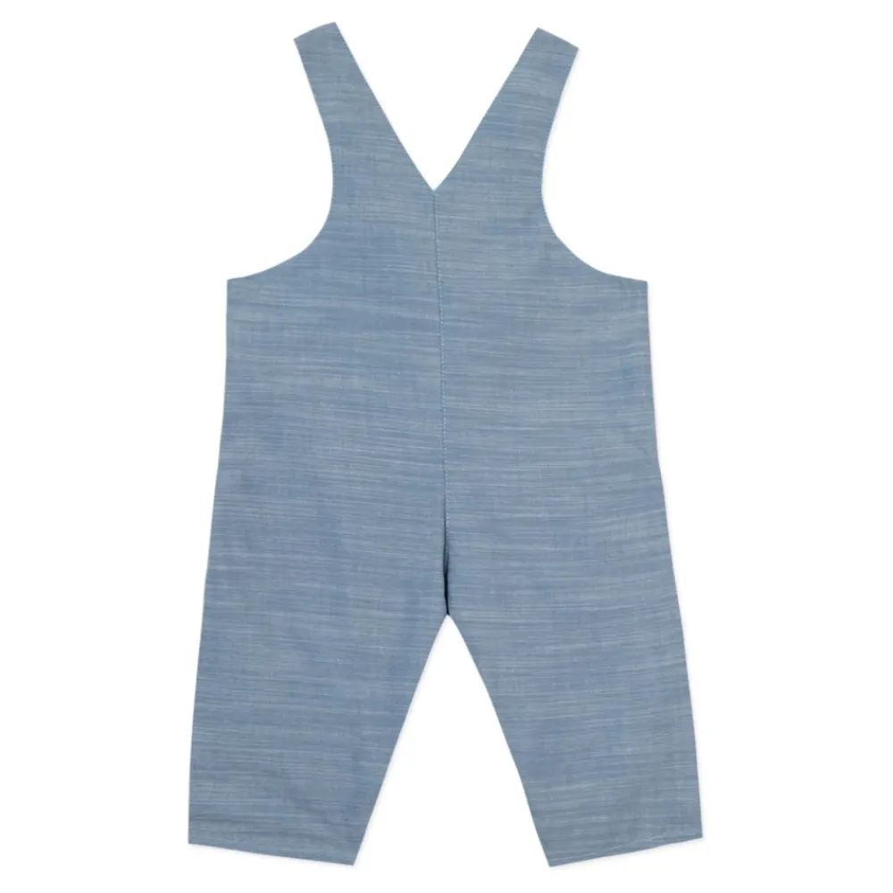 Tartine et Chocolat Jumpsuits^e Denim Fleurie Geborduurde Jurk