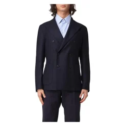 Heren Boglioli e Double-Breasted Blazer Zakken