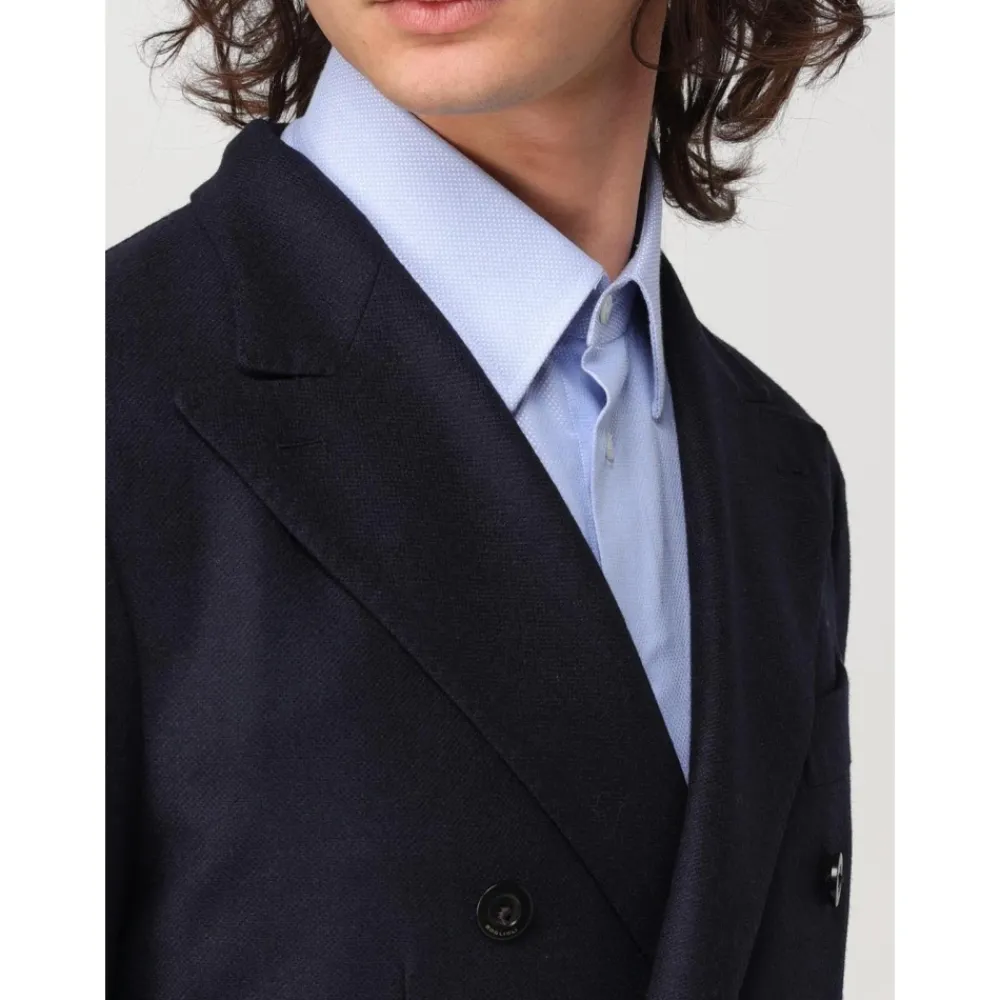 Heren Boglioli e Double-Breasted Blazer Zakken