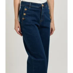 DAMES Fracomina Jeans^e Flare Denim Broek voor Vrouwen