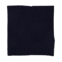 Stone Island e Gebreide Sjaal met Logopatch