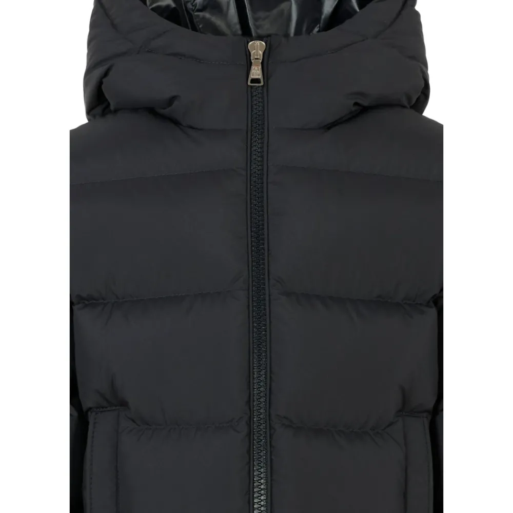 Moncler Jassen^e Gewatteerde Donsjas met Capuchon