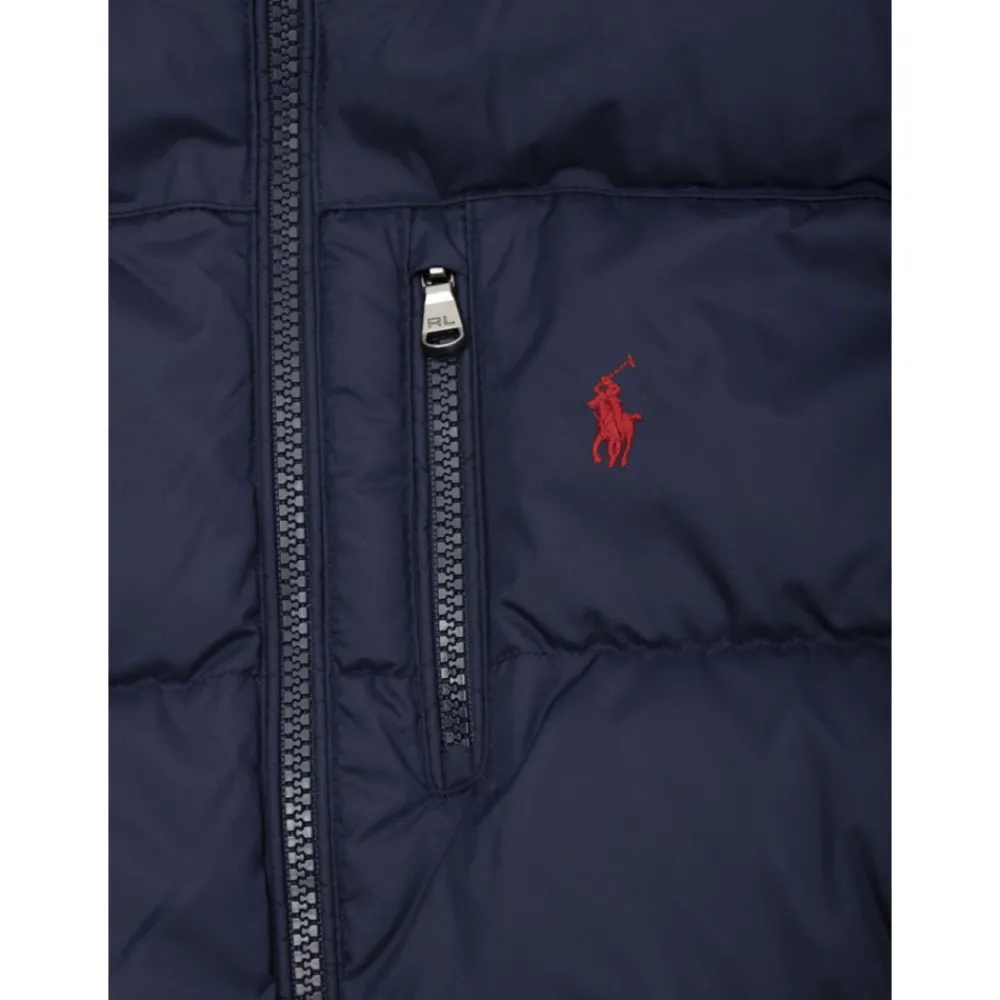 Polo Ralph Lauren e gewatteerde jas met ponyborduursel