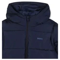 Hugo Jassen^e Gewatteerde Jas met Capuchon