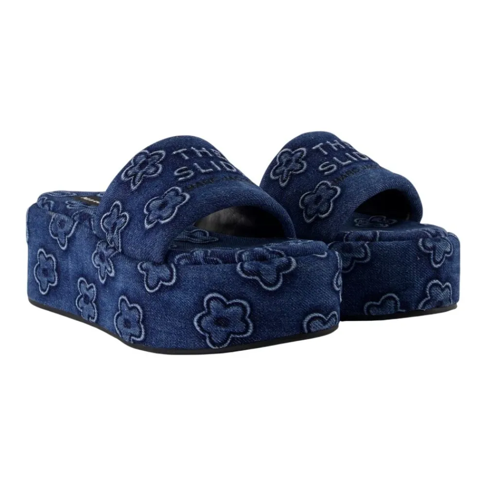 DAMES Marc Jacobs e Katoenen Plateau Sandalen