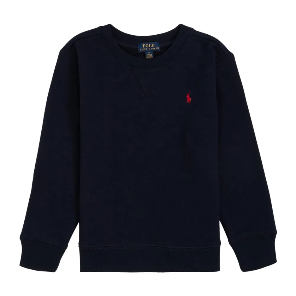 Polo Ralph Lauren Bovenkleding^e Katoenen Sweatshirt met Logo Kids Jongen