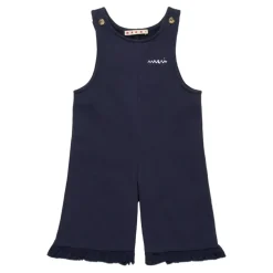 Marni Jumpsuits^e Katoenen Tuinbroek met Logoprint