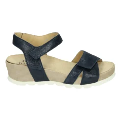 DAMES Durea e Leren Sandaal met Uitneembaar Voetbed