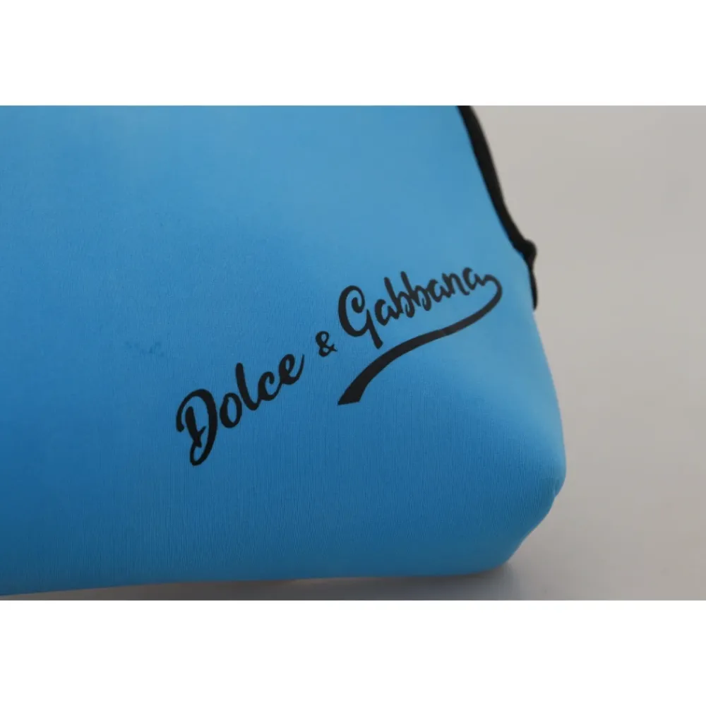 DAMES Dolce & Gabbana e Logo Print Handtas Luipaardprint Toilettas