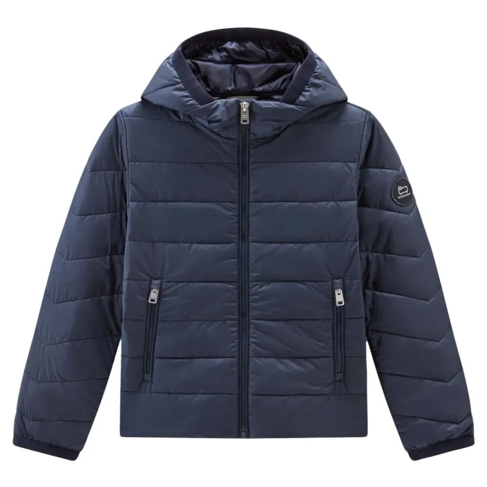 Woolrich Jassen^e Melton Sundance Hoodie Jas