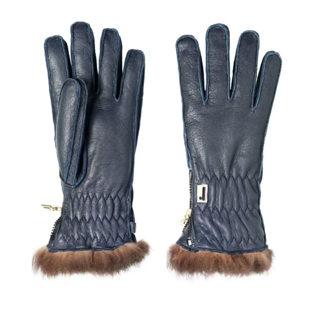 DAMES Restelli Guanti e Ski Peccary Handschoen