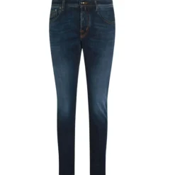 Heren Jacob Cohën Jeans^e Slim Fit Broek 5 Zakken