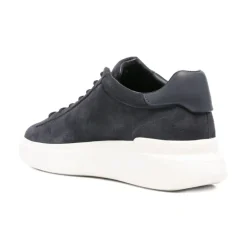 Heren Hogan e Suède Sneakers met Rubberen Zool