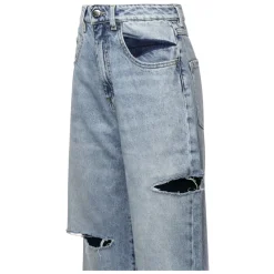 DAMES Icon Denim Jeans^e Wide Leg Katoenen Jeans