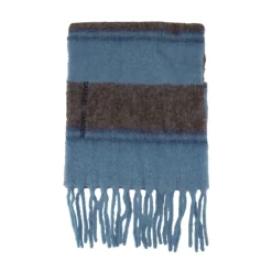 DAMES Samsøe Samsøe Sjaals|Sjaals^Blauwe Wol Mohair Sjaal