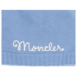 Moncler e Wollen Muts Meisje Logo Borduurwerk