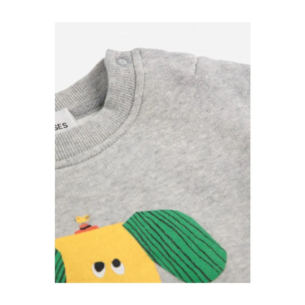 Bobo Choses Blije Hond Sweater Biologisch Katoen