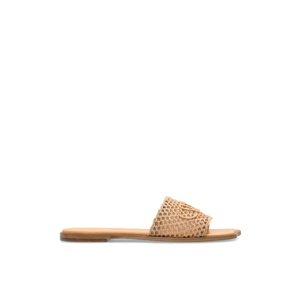 DAMES Chloé Bloem teenslippers