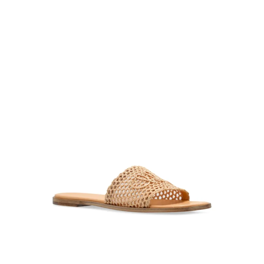 DAMES Chloé Bloem teenslippers